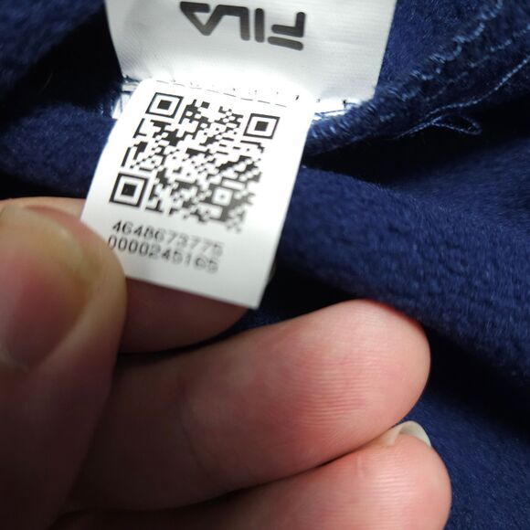 NWT FILA Mens Medium Navy Blue Softshell Fleece Lined Full Zip Adventure Jacket - Picture 7 of 10